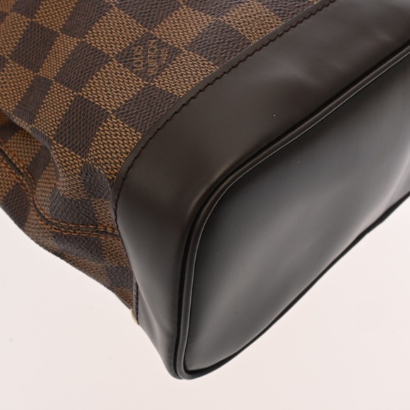 LOUIS VUITTON Authentic Brown Damier Canvas Backpack main image 5